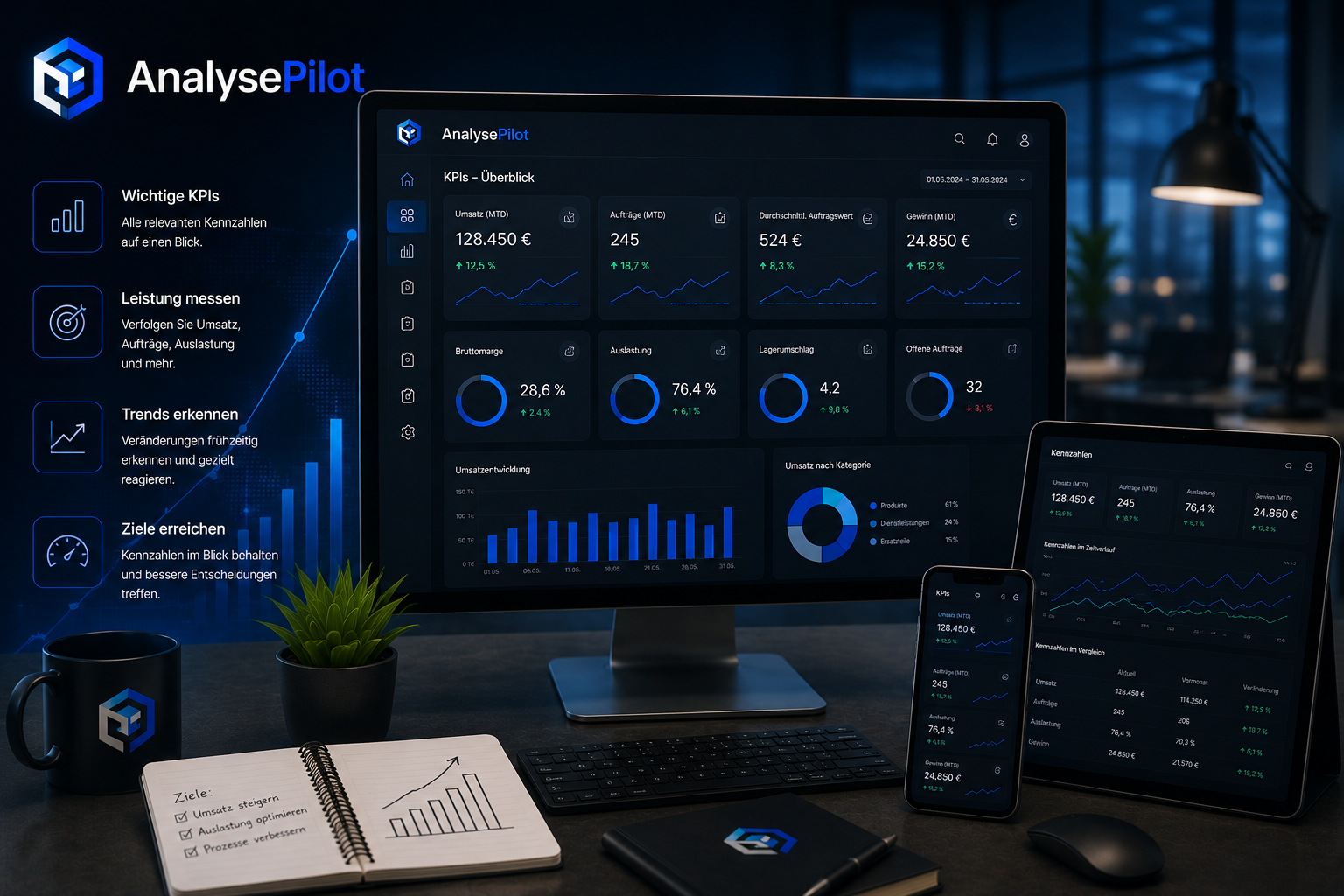 AnalysePilot KPIs und Kennzahlen