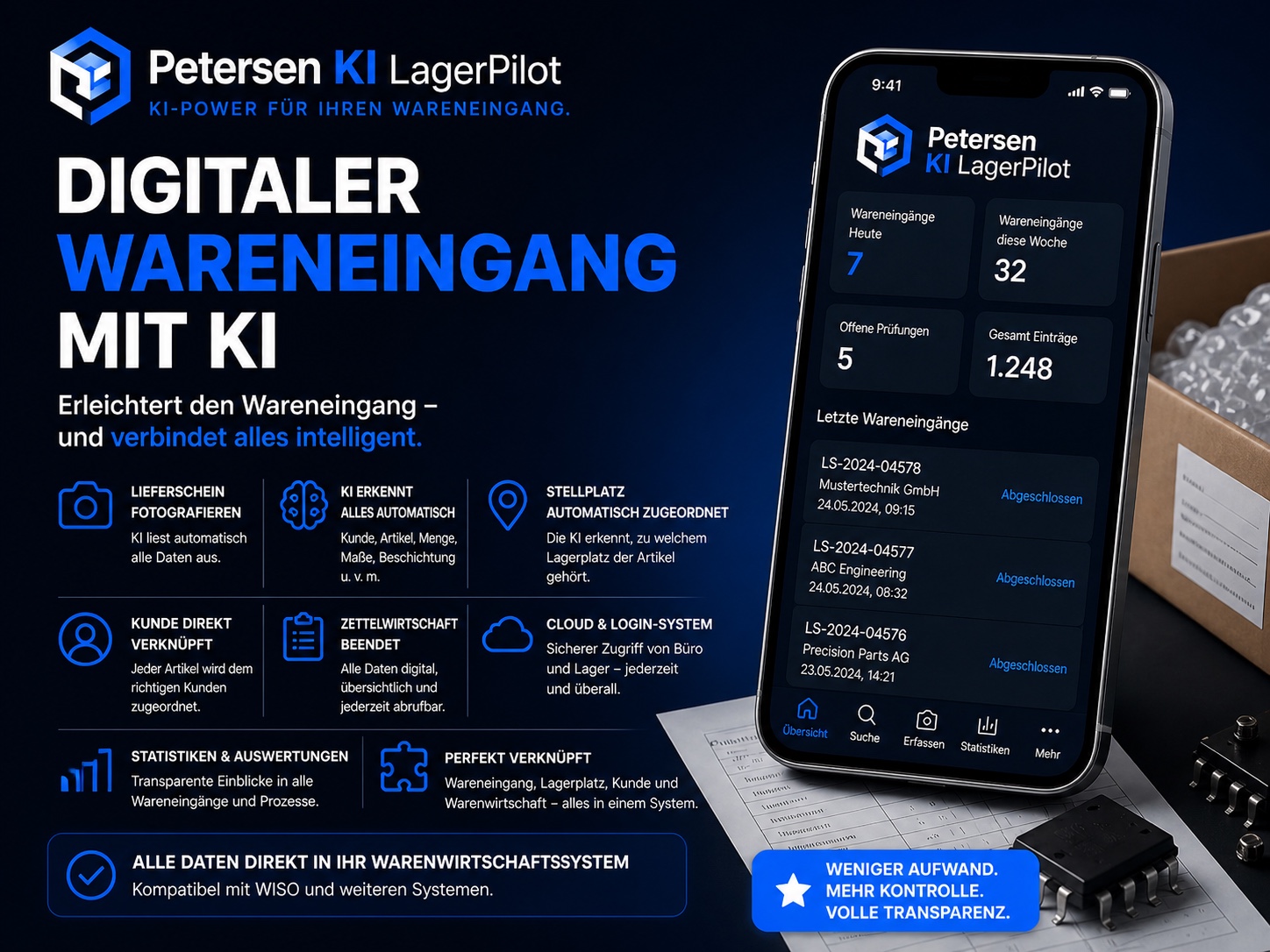 Digitaler Wareneingang mit KI